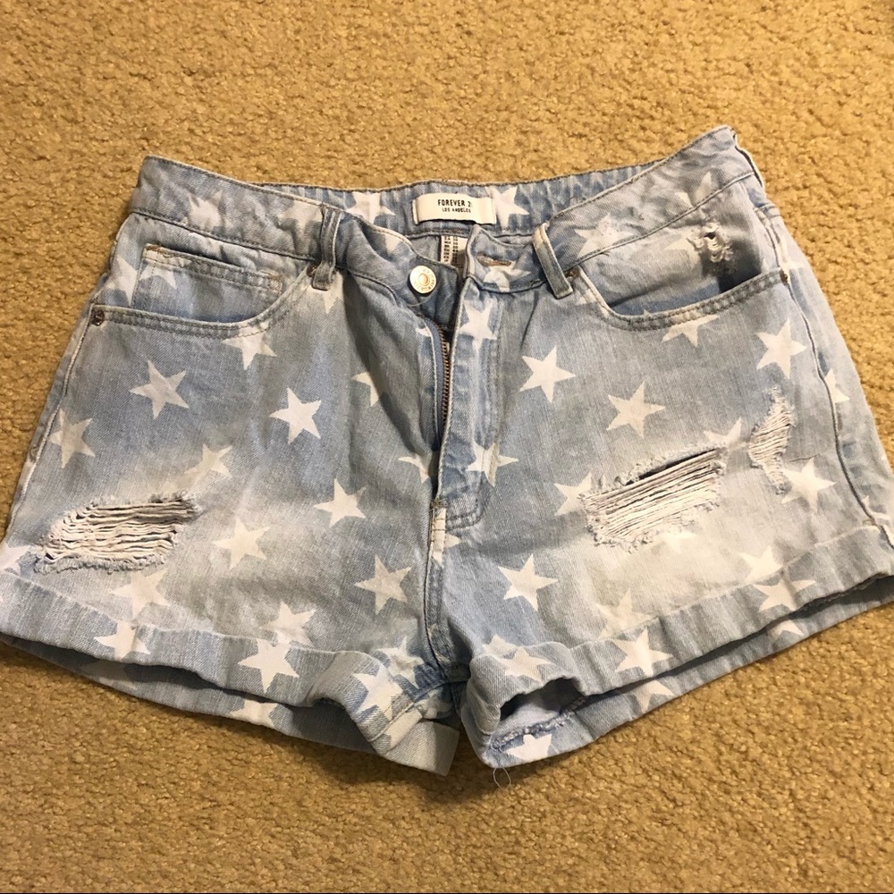 Jean shorts
